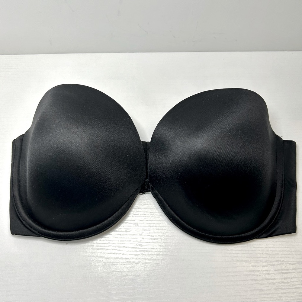 Victoria’s Secret Very Sexy Black Strapless Lightly Lined Bra 34D